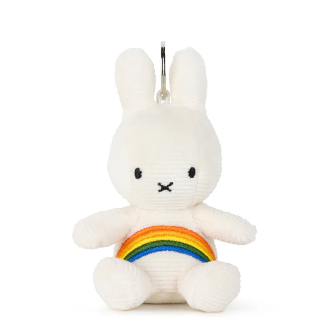 Miffy|Rainbow Mascot Holder /Plush Keychain|H10cm approx.