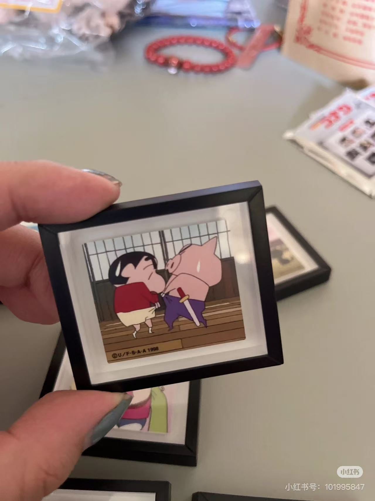 Crayon shin-chan|Frame Magnet Collection mystery bag/blind box/All 6 types|1pcs