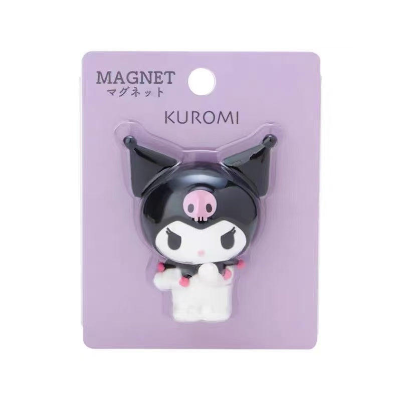 Sanrio|Mascot Magnet| 4.3×2.5×5.3cm approx.