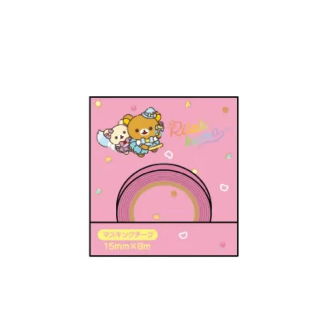Rilakkuma|McMcMcMiracleWonderland Masking tape|15mm x8m approx.