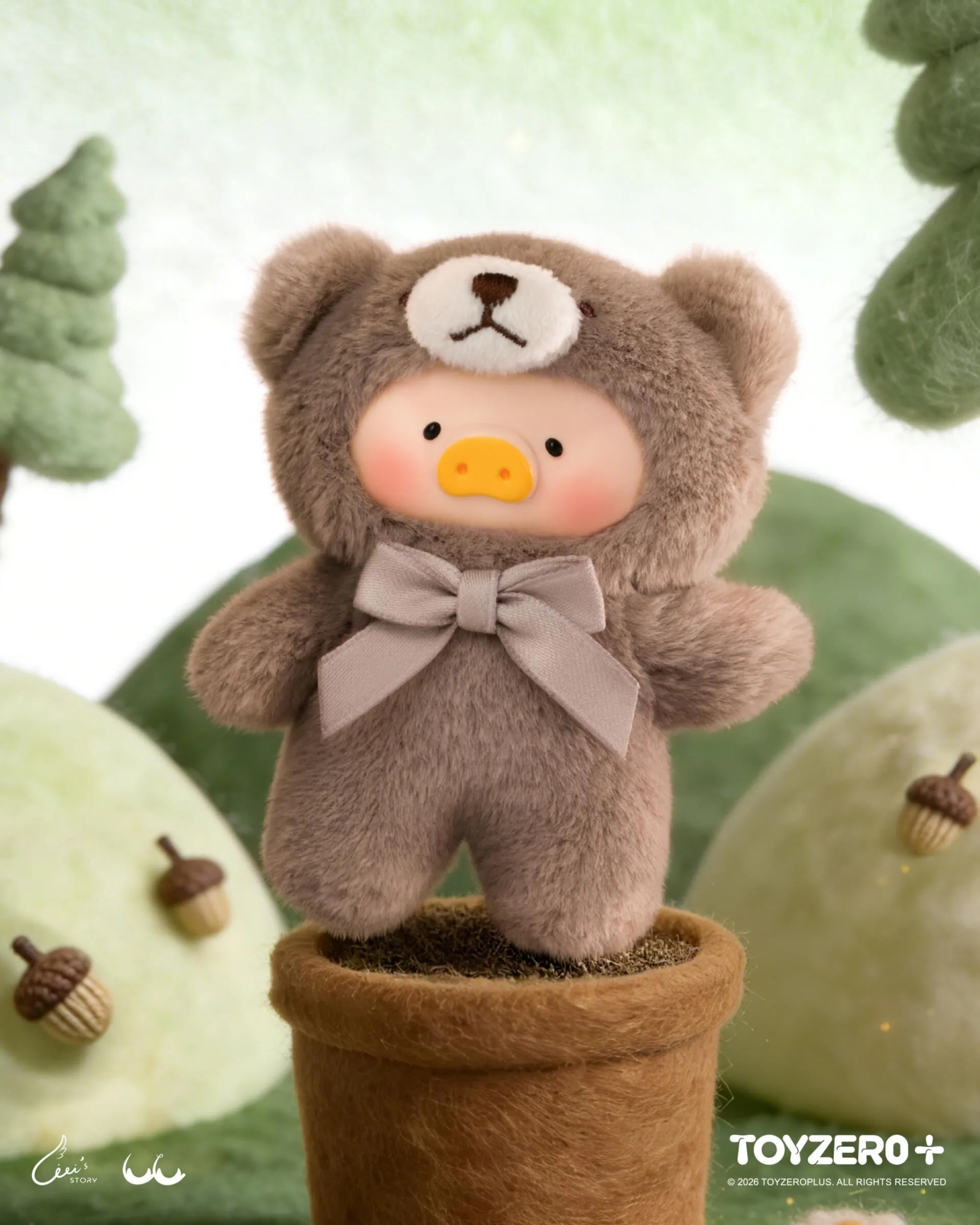 TOYZERO LuLu the Piggy Teddy Mini&