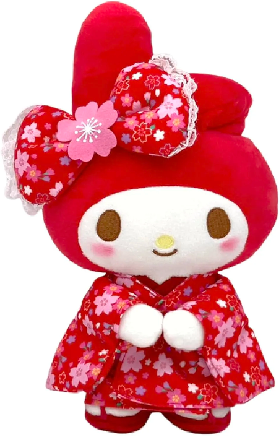 Sanrio|Sakura Kimono Plush Dolls/Plush Toy (S)|15×9×19cm approx.