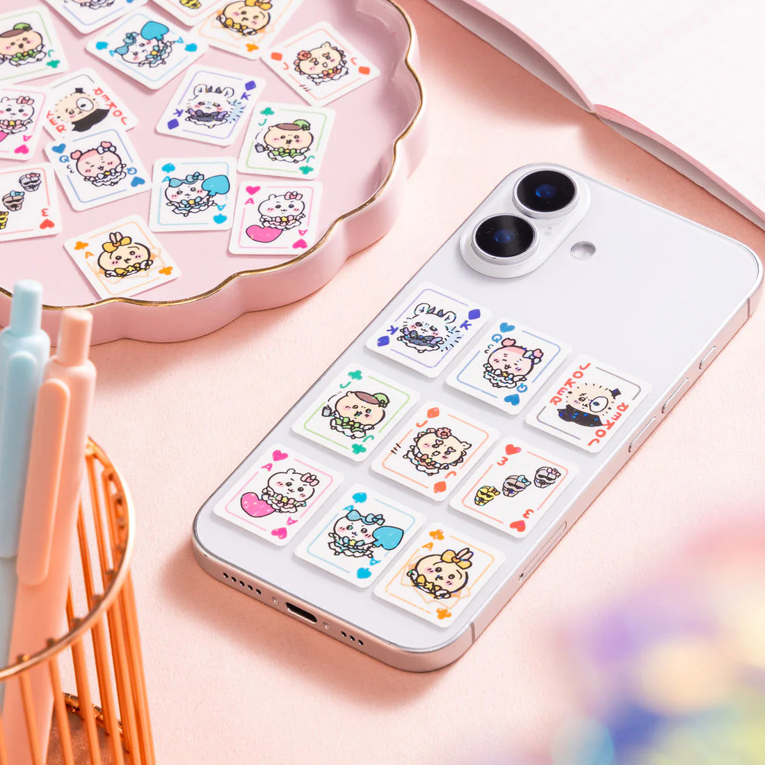 chiikawa|Magical Chiikawa Trump Card Sparkling Flake Sticker|27 Sheets