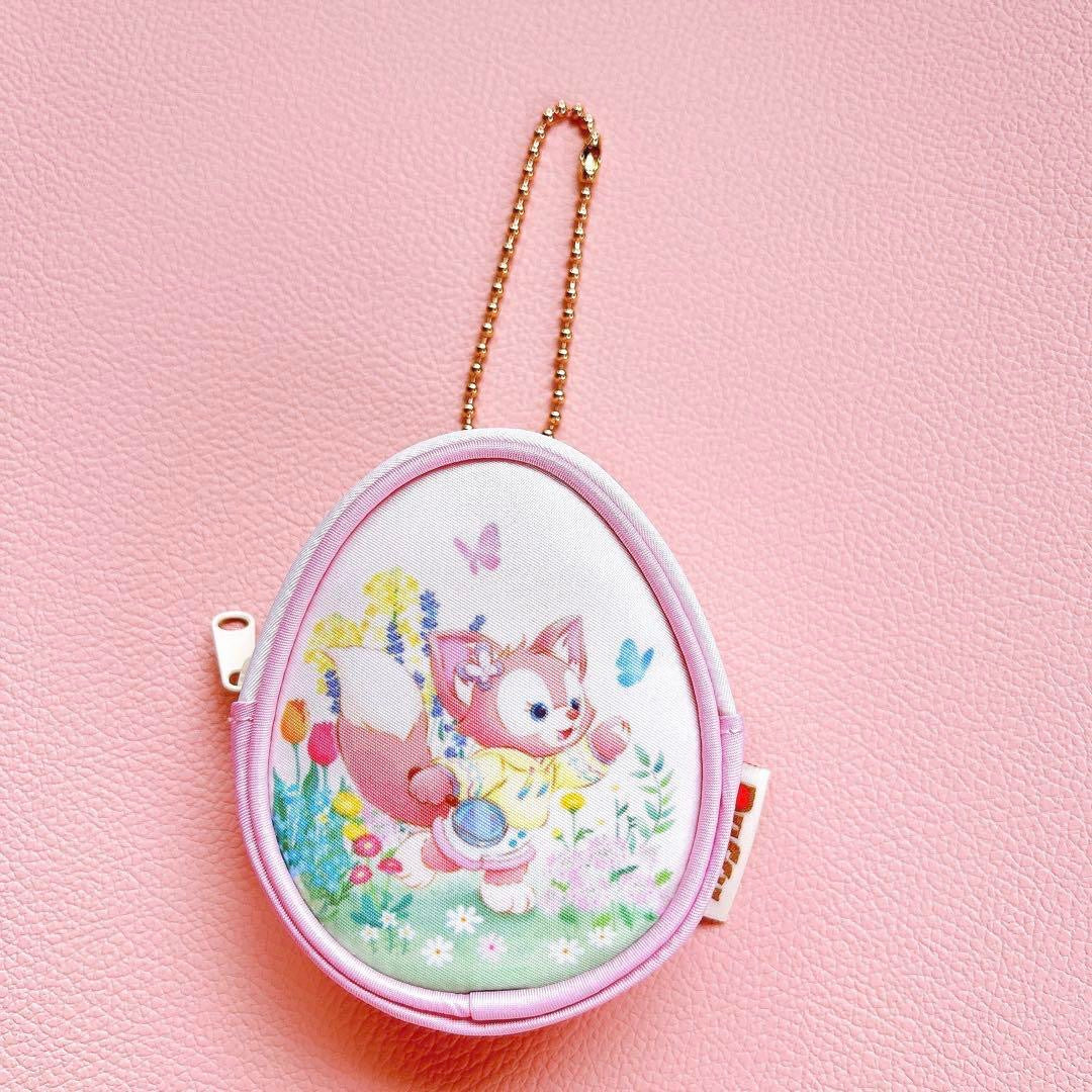 Disney迪士尼|2024东迪春日复活节限定零钱包3只组/正反不同图案|約幅8×奥行3×高さ10cm