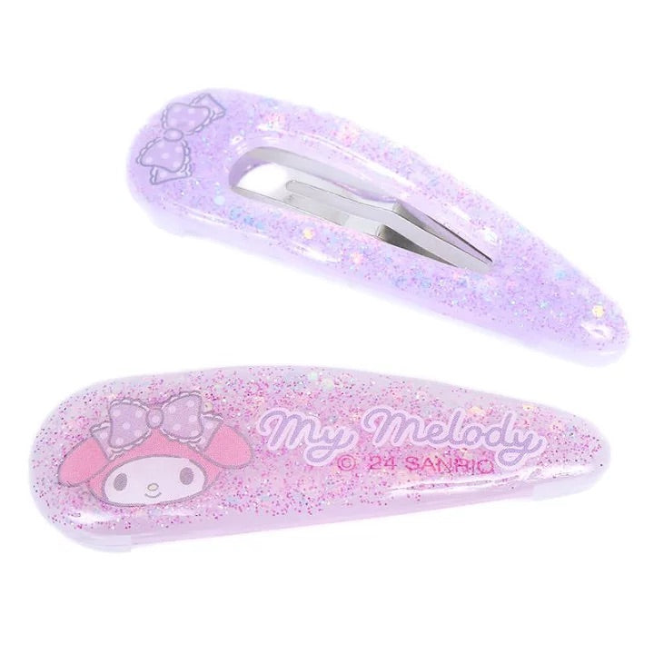 Sanrio|Hair Pin 2pcs Set| 5.2×0.6×1.7cm approx.