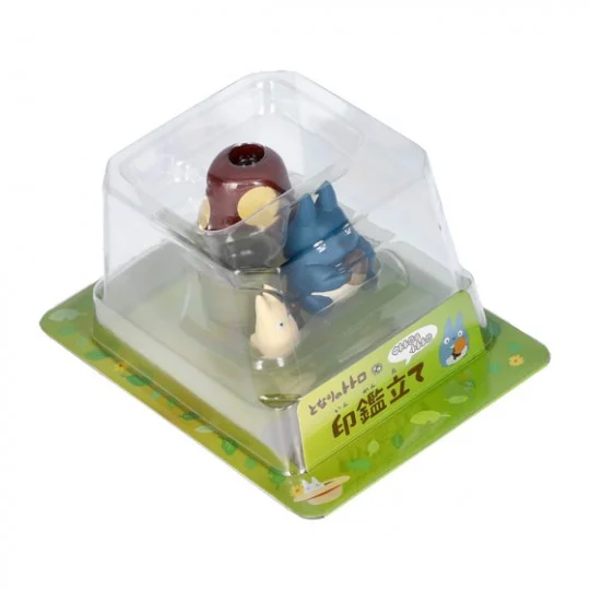 My Neighbor Totoro|Pencil holder figurines Middle & Little Totoro|H4.5 x W6.2 x D7cm approx.