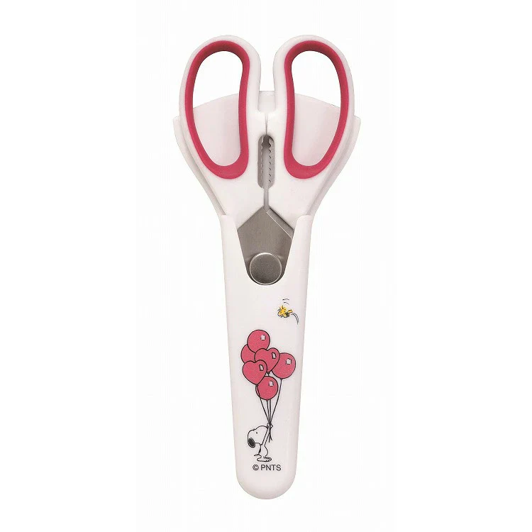 Snoopy|Kitchen Scissors (with storage case)|194 x 83 x 15 mm Approx.