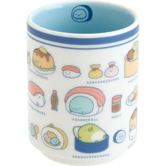 Sumikko gurashi|Anytime Sushi Tea Cup|90×Φ70mm approx.
