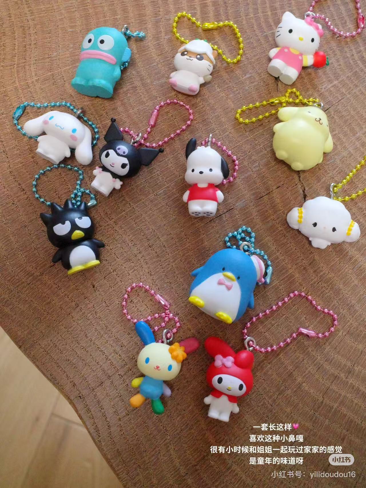 Sanrio|characters Mascot & Gummies mystery bag/blind box/All 12 types|1pcs