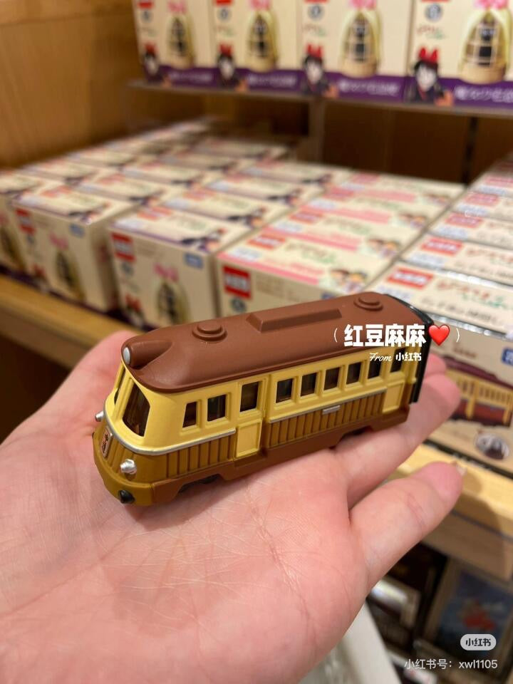Tomica|Takara Tomy Dream Tomica Full of Ghibli 03 Spirited Away Sea Railway 多美卡 × 吉卜力宫崎骏《千与千寻》海原电铁玩具车模型/摆件|长约40mm