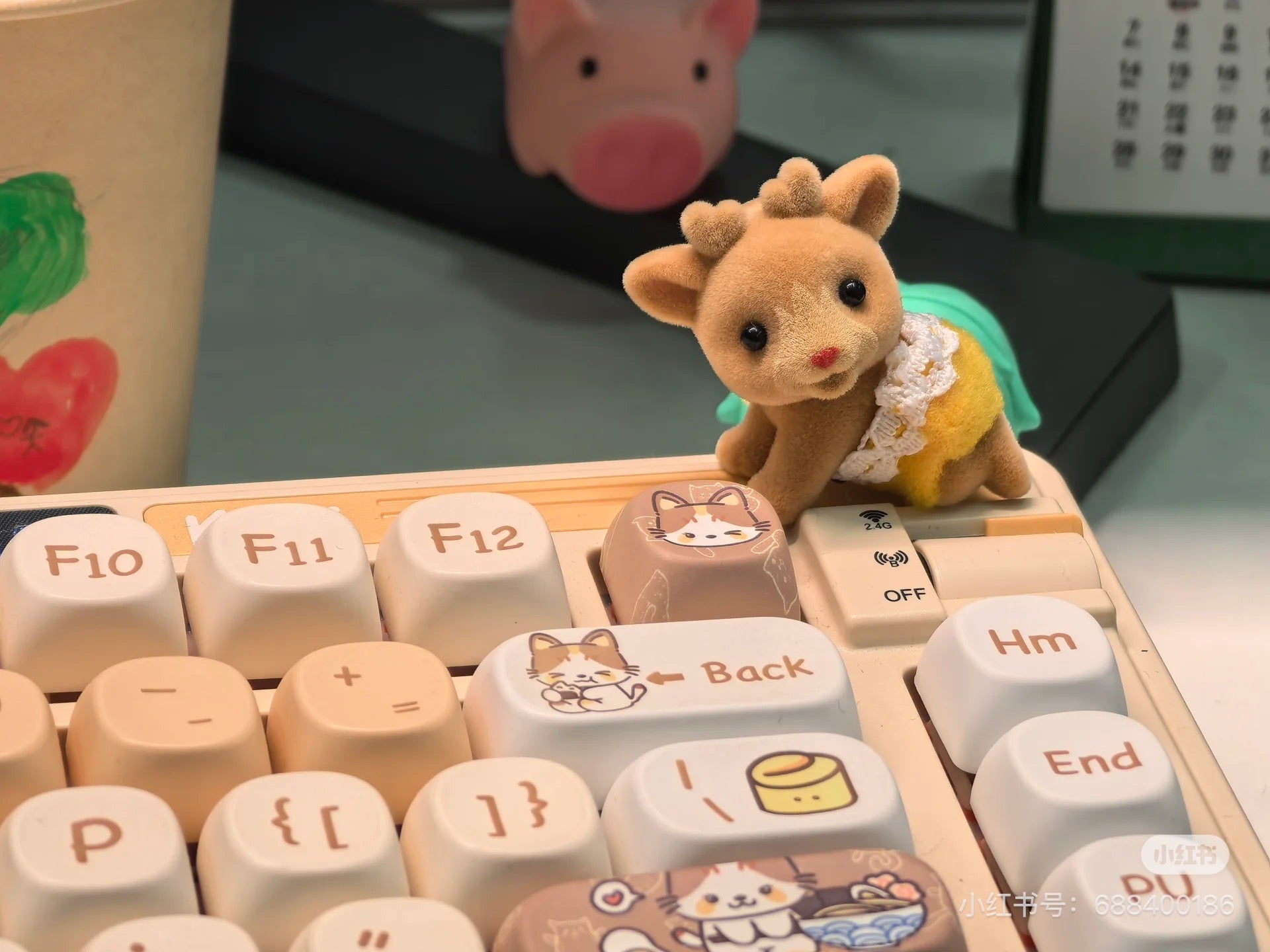 SylvanianFamilies森贝儿家族|Reindeer Twins驯鹿家族雪橇双胞胎推车套组/玩具/过家家5693