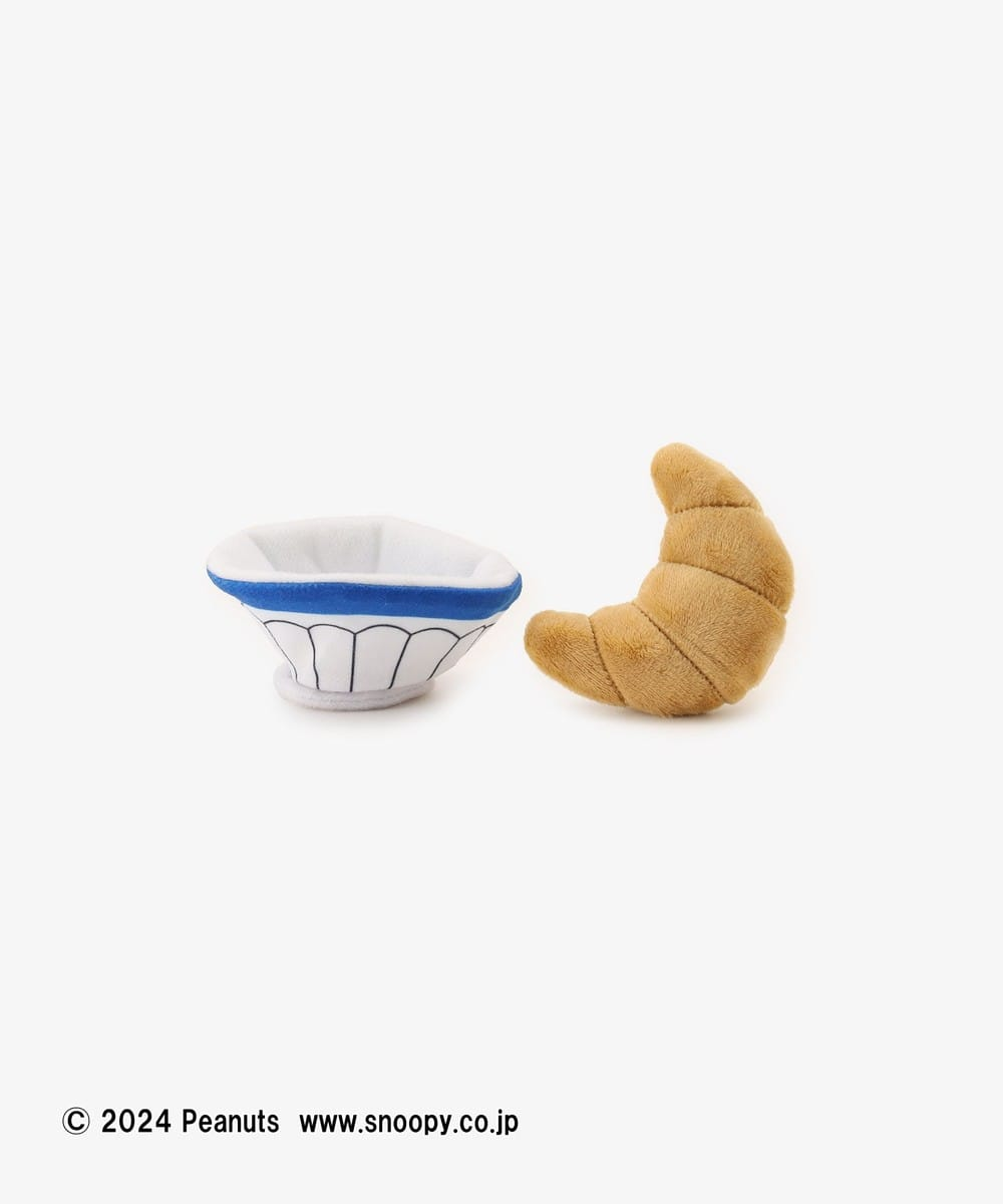 Snoopy史努比|PEANUTS x Afternoon Tea下午茶联名巴黎铁塔系列牛角面包毛绒玩偶套组