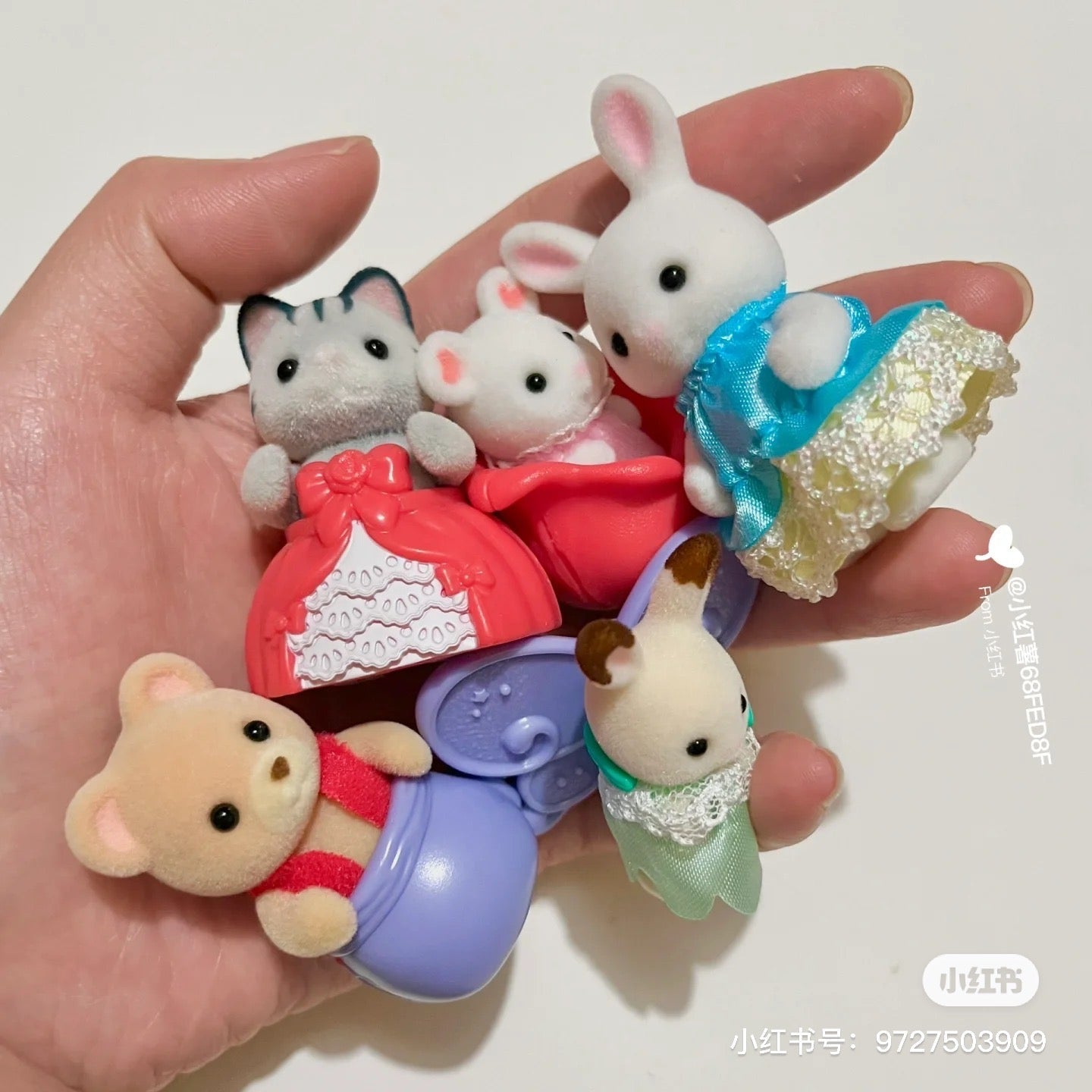 SylvanianFamilies森贝儿家族|baby fairytale 童话会站宝摆件盲袋/盲盒/全8种|1枚入