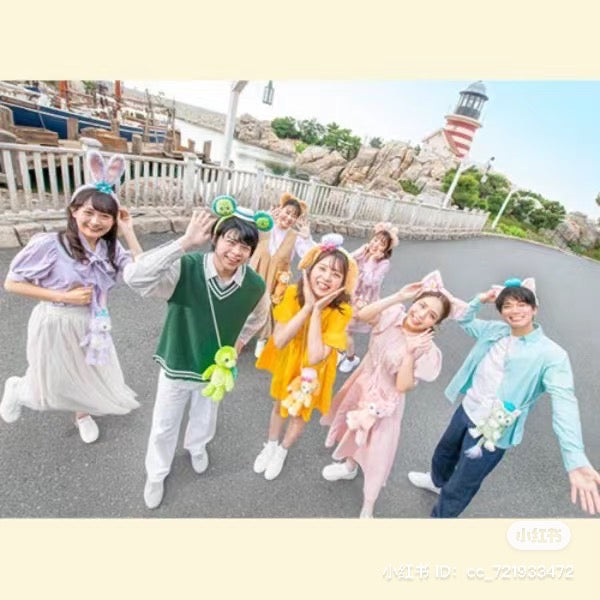 Disney|角色毛绒公仔斜挎包|高约41cm