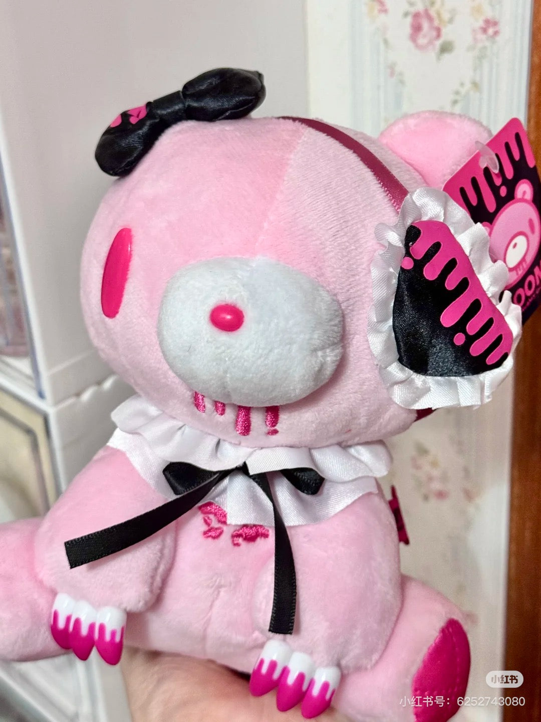 Gloomy Bear| Eye Patch Lolita Plush Dolls/Plush Toy| H16cm x W12cm x D12cm approx.