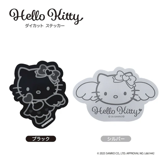 Hello Kitty|Angel Diecut Sticker|H62xW70mm approx.