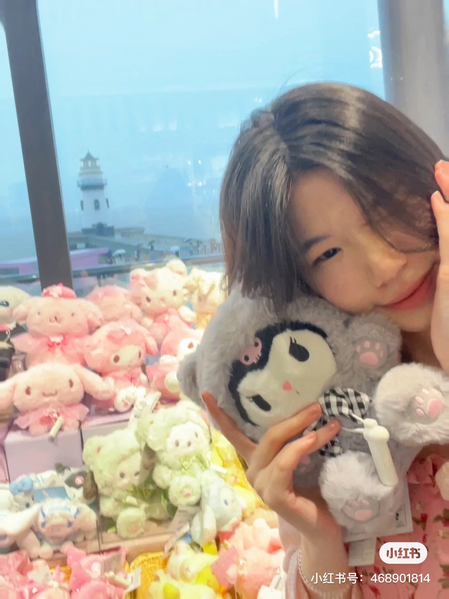 Sanrio|2024奶fufu的限定肉球猫咪系列玩偶/公仔/肉垫垫/粉爪爪/如拿铁系列一样好摸|约17 x 17 x 9cm