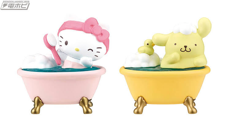 Bandai|sanrio限定泡澡小浴缸泡澡球盲袋|1颗