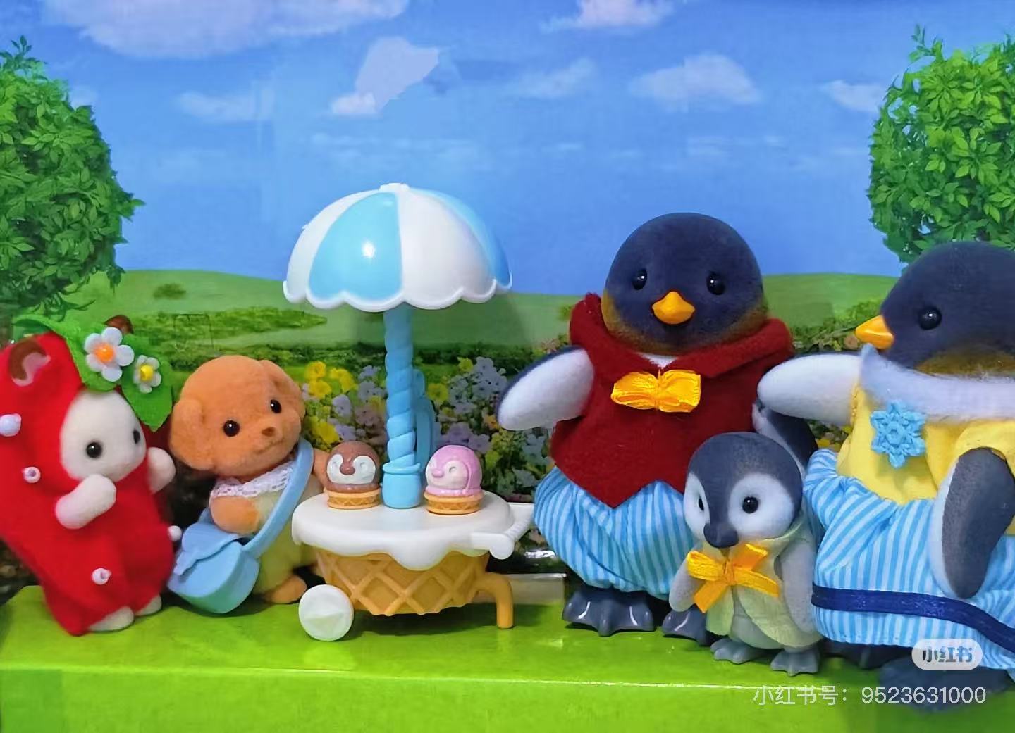 SylvanianFamilies|Penguin Family 5694