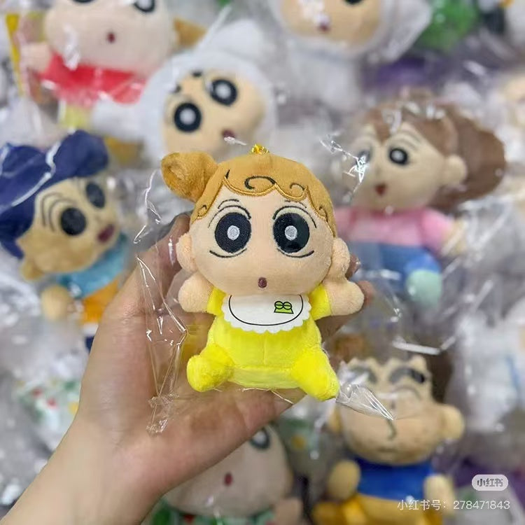 Crayon shin-chan|Characters Mascot Holder /Plush Keychain|11.0 x 12.0 x 5.5cm approx.