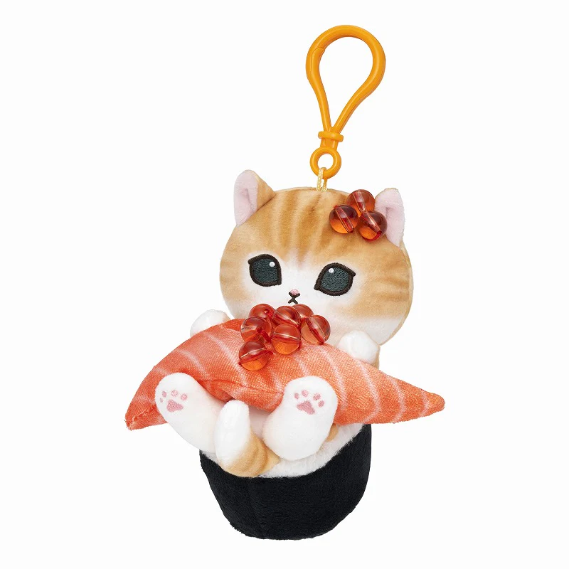 Mofusand| Sushi-like Cat Nyan Mascot Holder /Plush Keychain |H120 x W70 x D130mm approx.