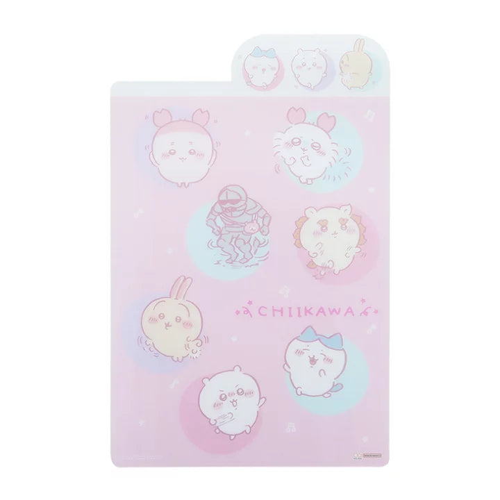 Chiikawa 吉伊卡哇|日本制多角色图案文件夹