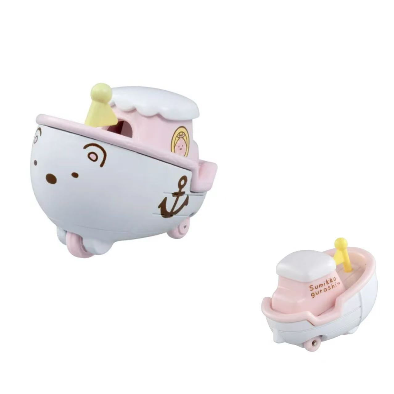 Tomica|Sumikkogurashi Dream Boat Shirokuma|78 x 41 x 39mm approx.