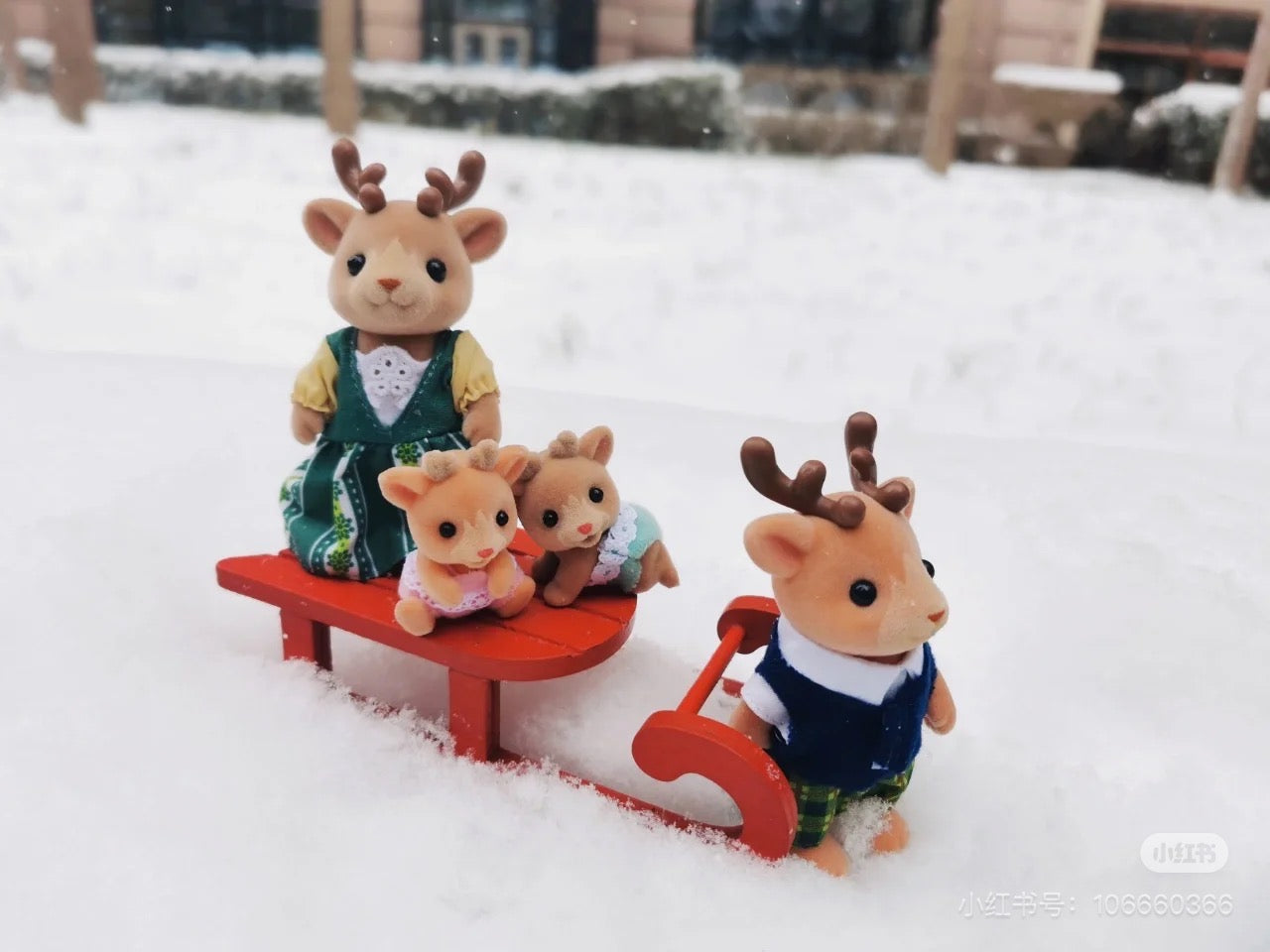 SylvanianFamilies|Reindeer Family 5692
