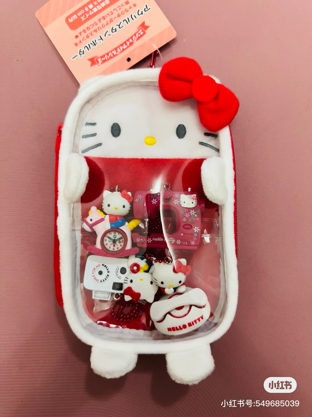 Sanrio|Enjoy Idol Acrylic Stand Holder|11.5×2.5×18cm approx.