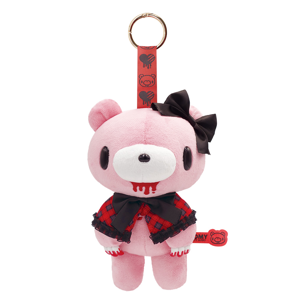 Gloomy Bear|"GLOOMY The Naughty Grizzly" Poncho Mascot Holder /Plush Keychain|H22cm approx.