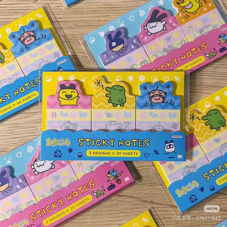 Tamagotchi|Sticky notes Die|60 piece