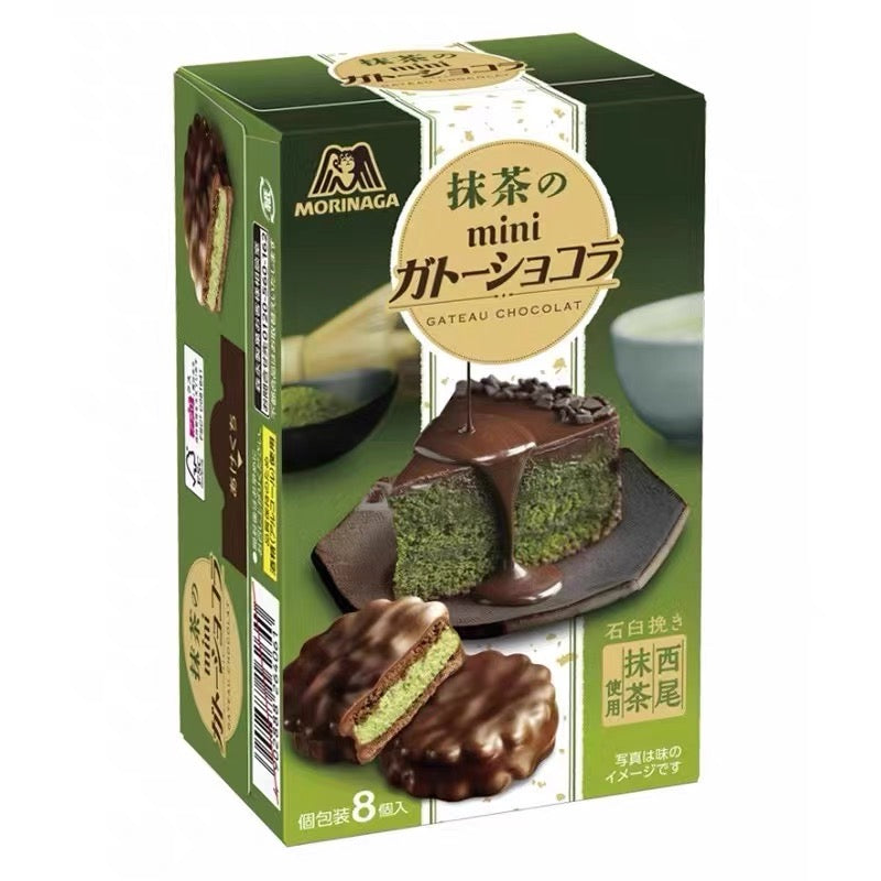 Morinaga森永|抹茶蛋巧克力派|8块【24.07】