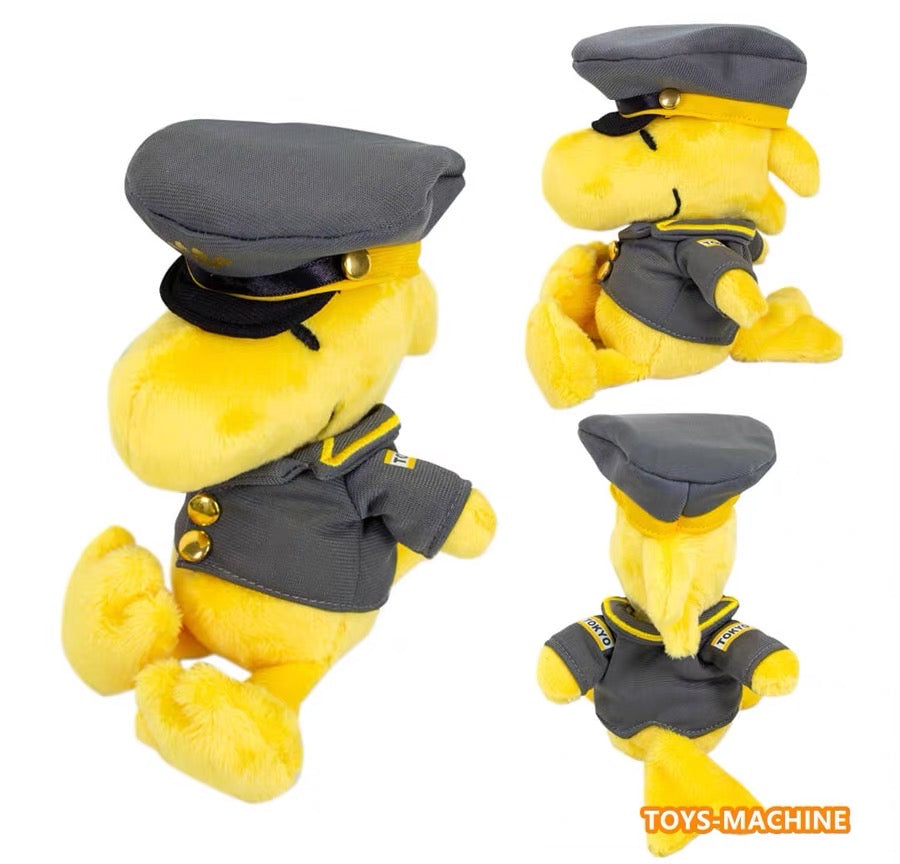 Snoopy|东京车站限定公仔/玩偶/衣服可以脱下/铭牌上还有名字