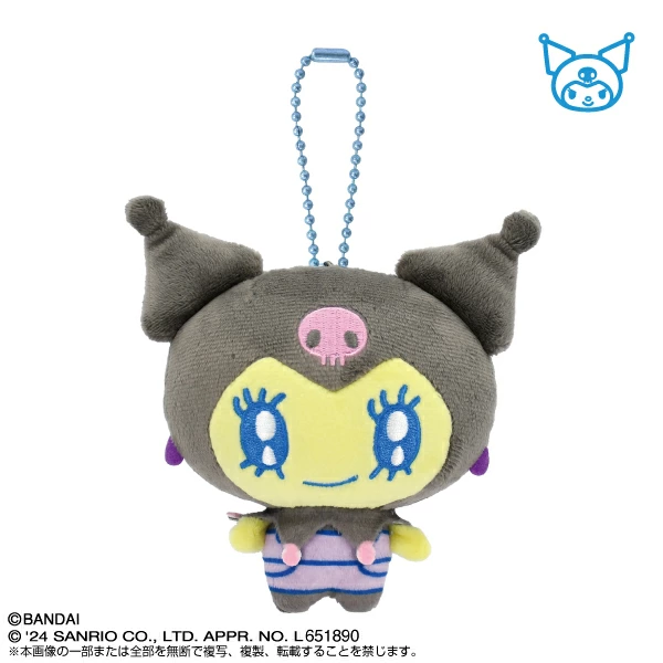 Tamagotchi|Purinui Sanrio Keychain Small Mascot Holder /Plush Keychain|6.0 x 8.0 x 11.0cm approx.✔️