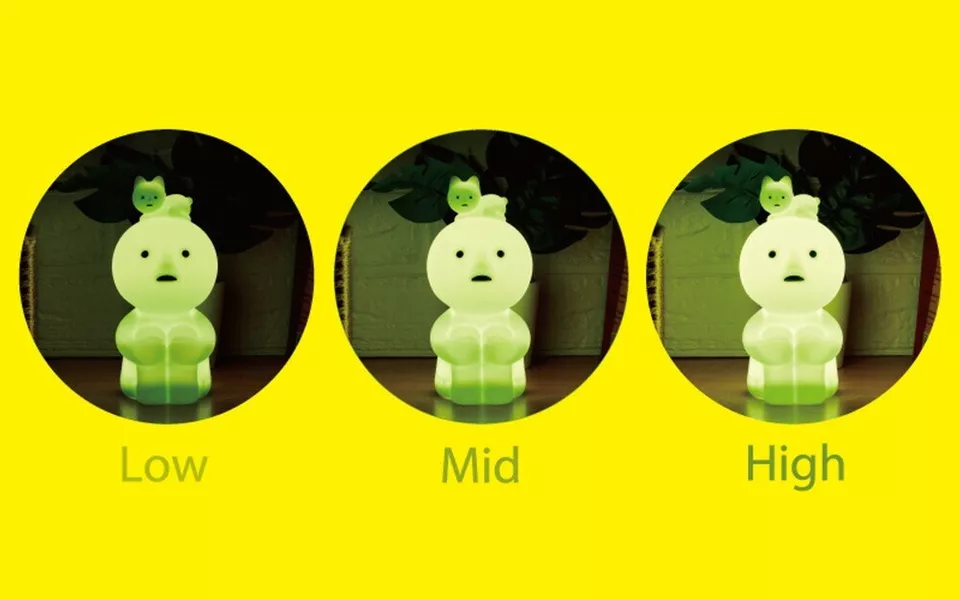 SMISKI |Dreams Official Big Figure SMISKI Touch Light Sensor Living Series角落君夜光精灵触控小夜灯/3极变光/可充电|约W83 x D92 x H173mm