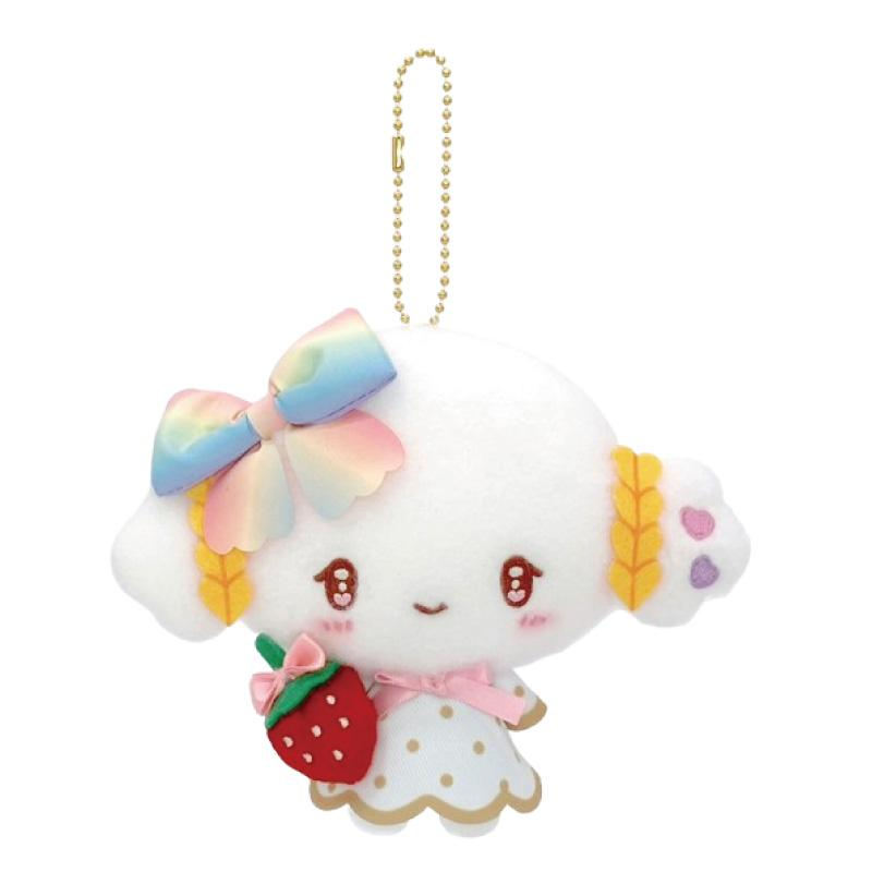 Sanrio|Strawberry Newspaper 50th Anniversary Mascot Holder /Plush Keychain|12×14.5×6cm approx.Approx.
