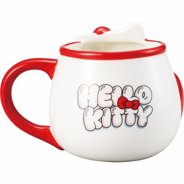 Hello kitty|bow mascot mug|350ml