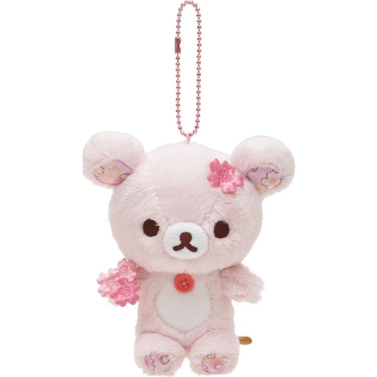 Rilakkuma|Sakura Collectible Cherry Blossom Mascot Holder /Plush Keychain|120×95×50mm approx.✔️