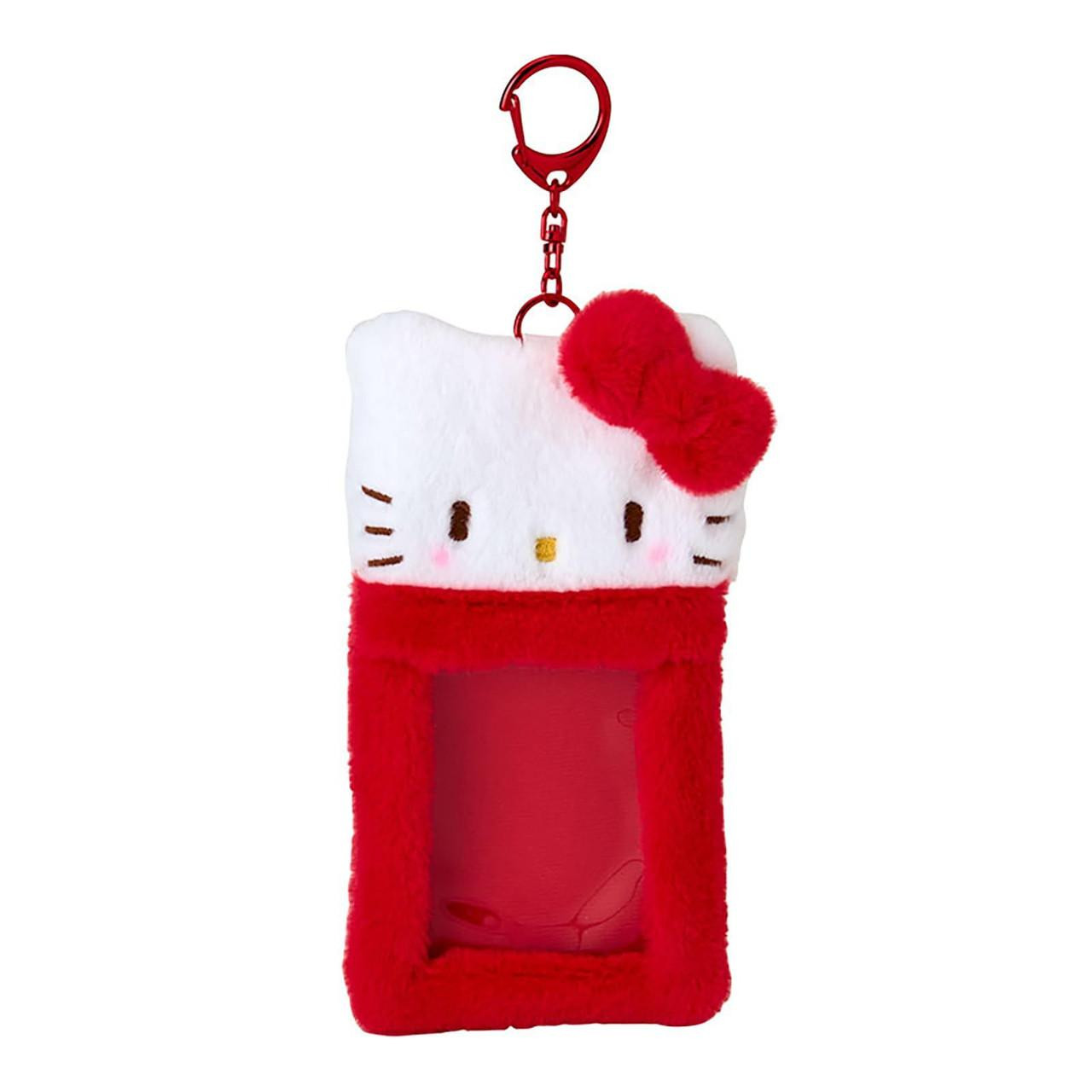 Sanrio|ENJOY IDOL SERIES Fluffy Photocard Holder Keyring|3.4 x 9.3 x 17.2cm approx.