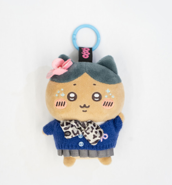 【LIMIT 1 PER COLLECTION】chiikawa|Gyaru 9090 × Chiikawa Collaboration Mascot Holder /Plush Keychain|H14 x W9 x D5.5cm approx.