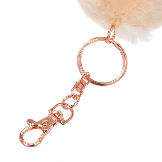 Disney迪士尼 |Plush Keychain Winter Shiny Color 东迪2024冬日金色闪亮系列毛绒玩偶钥匙扣挂件/包挂|约H12×W11×D9cm