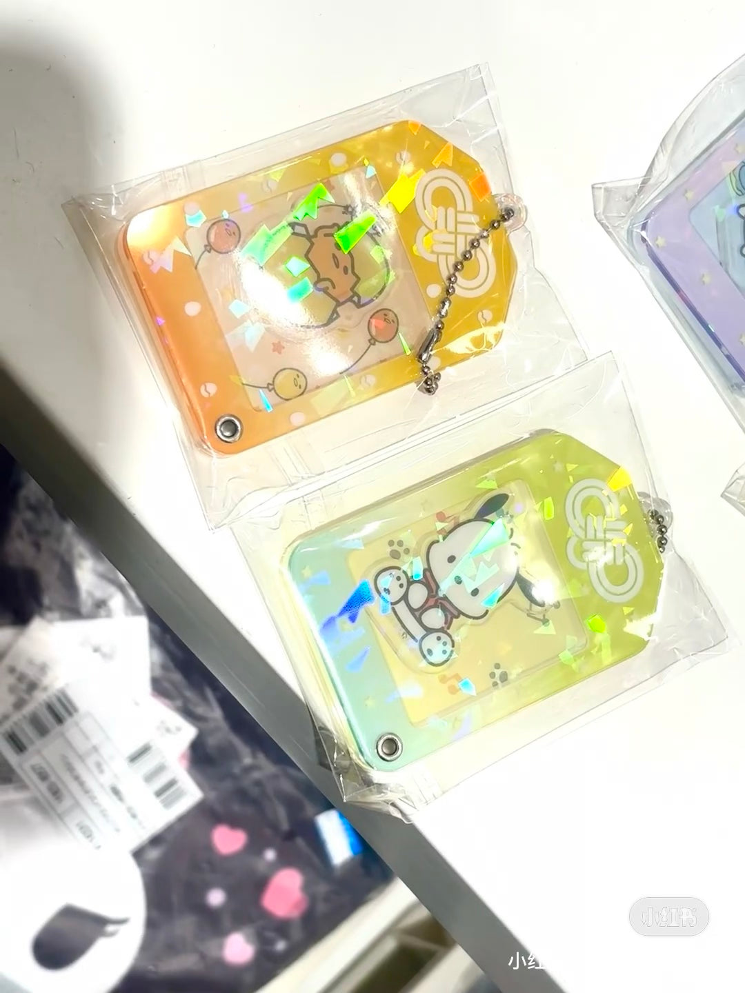 Sanrio三丽鸥|Custom Acrylic Charm Amulet Blind Box新年开运御守偏光亚克力摇摇乐吊饰盲盒/全8种|1枚入