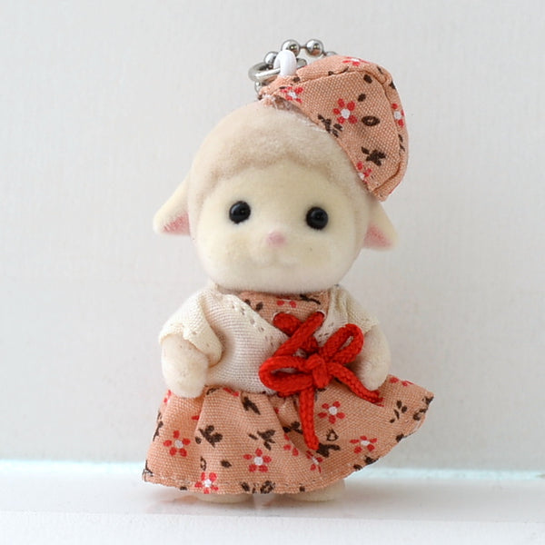 【limit 1】SylvanianFamilies森贝儿家族|Sheep KeyChain 小绵羊宝宝挂件