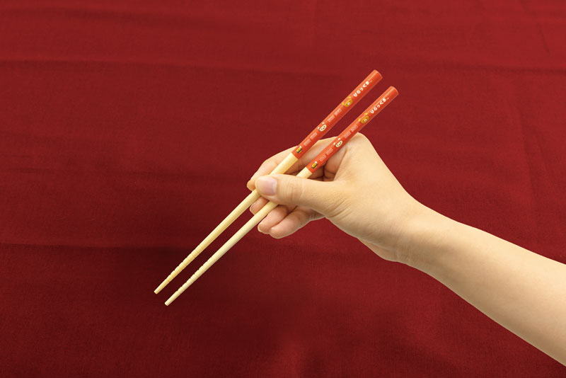 Rilakkuma轻松熊|Ramen Restaurant Chopsticks拉面店系列天然竹筷子|约长230mm