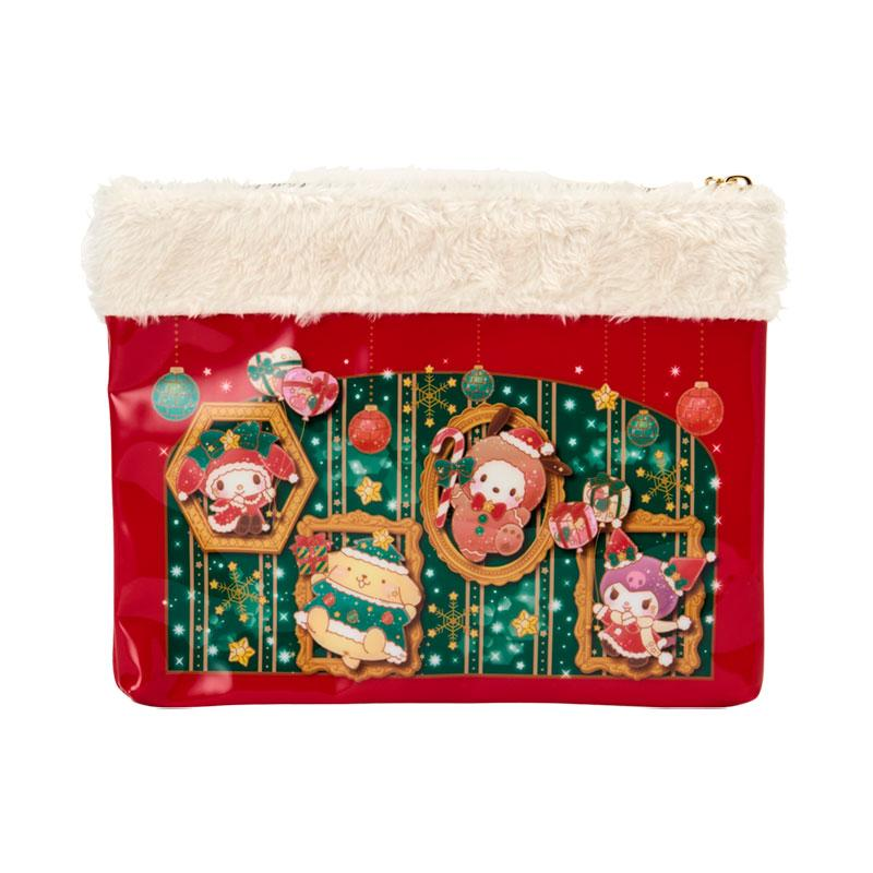 Sanrio|Christmas Flat Pouch|W23 x D2 x H17.5cm approx.