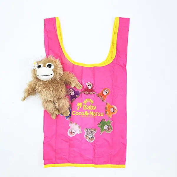 BABY COCO & NATSU|Plush Eco Bag|12cm x 8cm x 20cm approx.