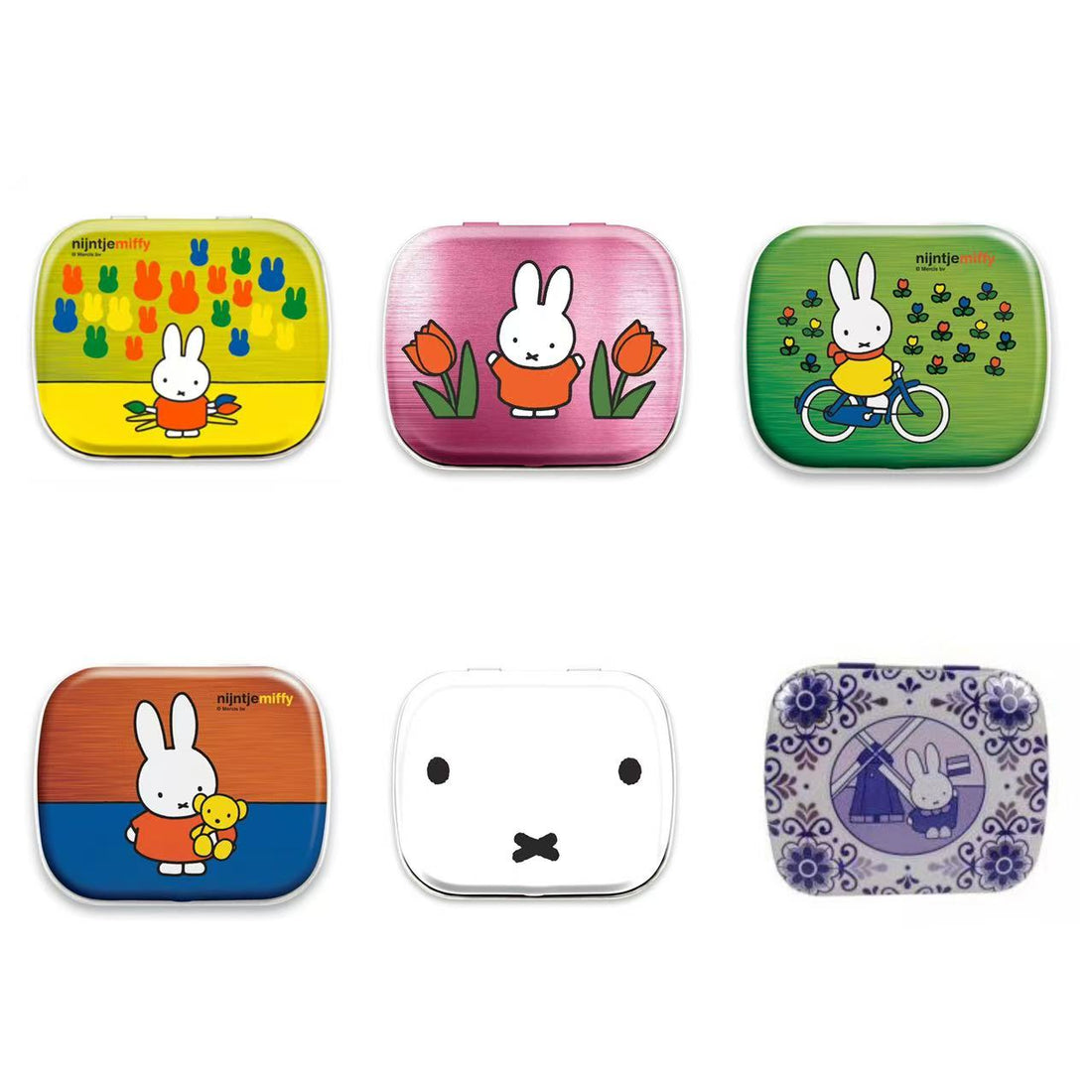 Miffy|mini tin| 2.5"w x 2"h approx.
