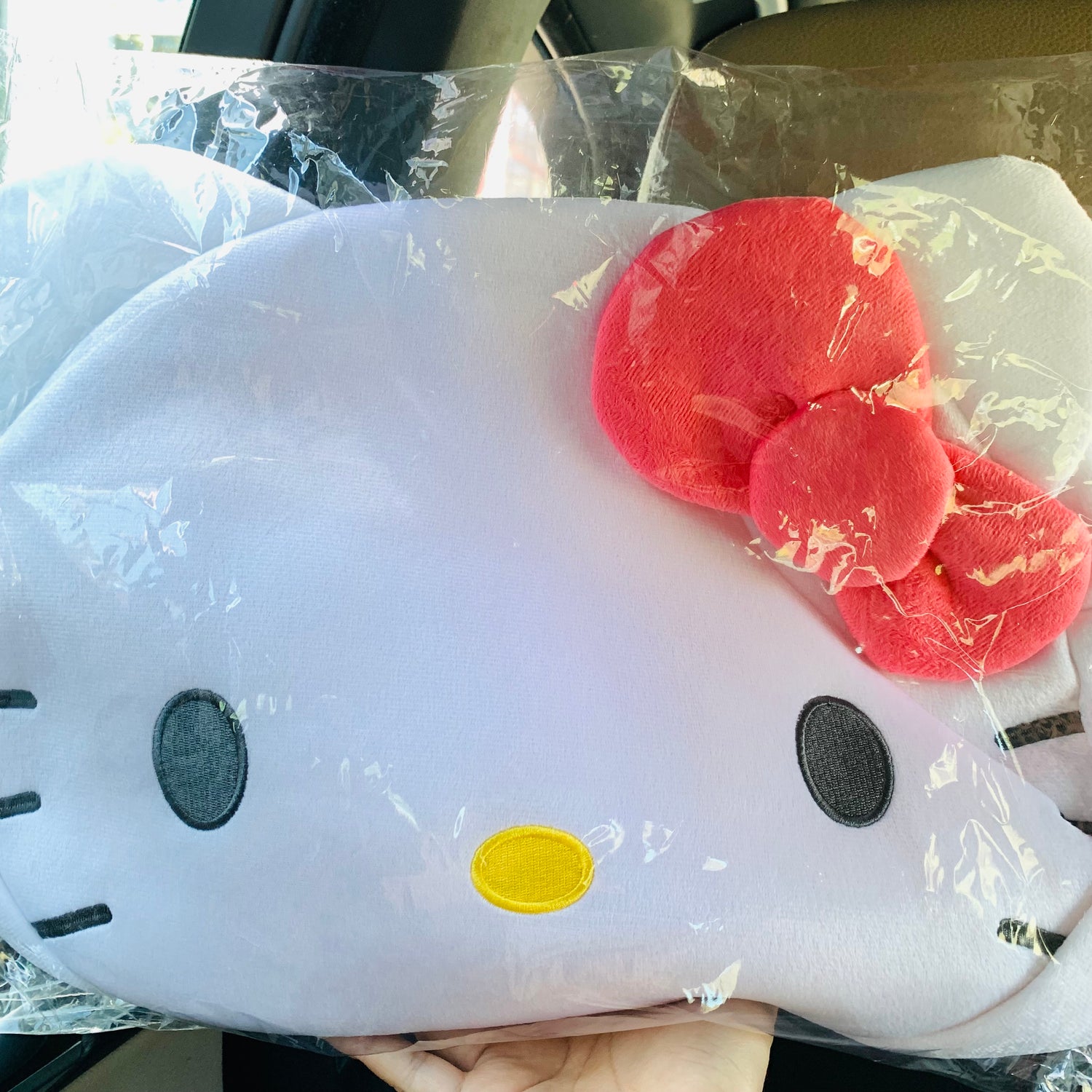 Sanrio|角色可爱大头双肩背大容量书包/很像抱枕的书包|約H30×W40×D10cm