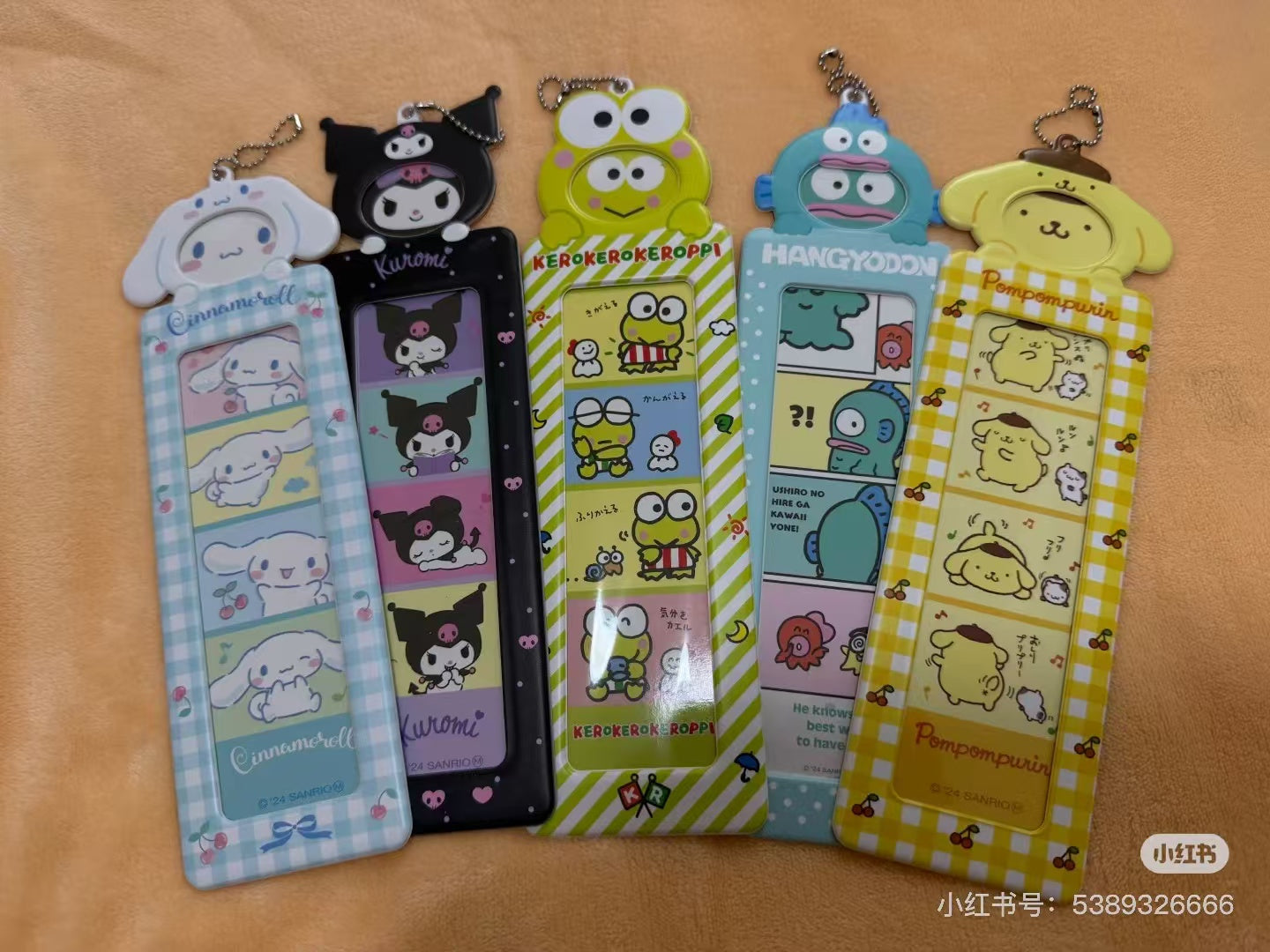 Sanrio|4Cut Photobooth Strip Holder / keychain mystery bag/blind box/All 16 types|1pcs