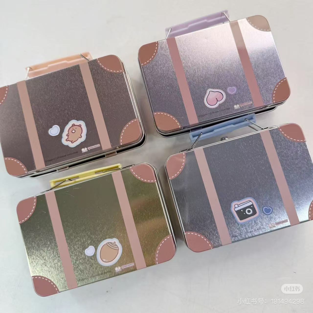 Chiikawa|Travel Suitcase Can Case Mini Letter Set|105×80×42mm approx.